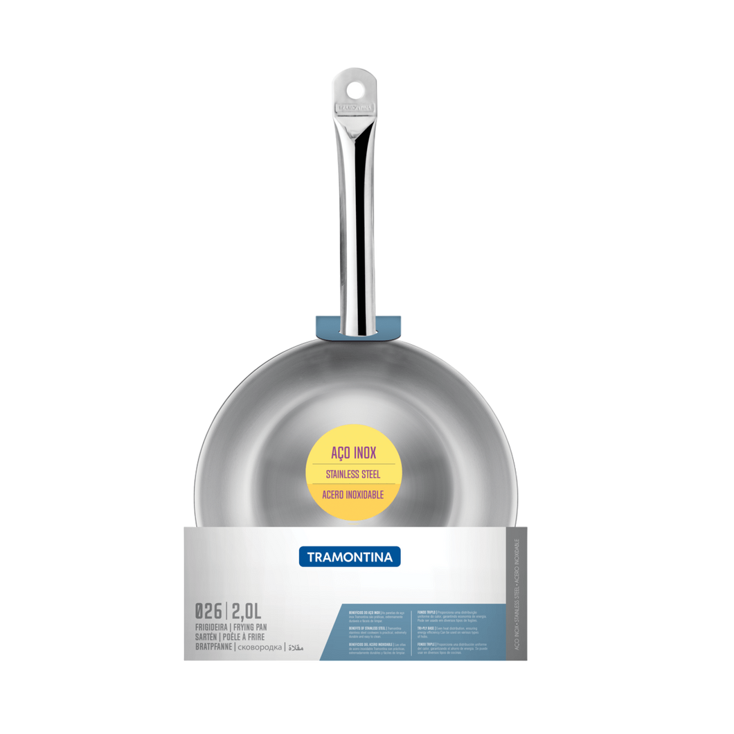 SARTEN AC/INOX 26 CM