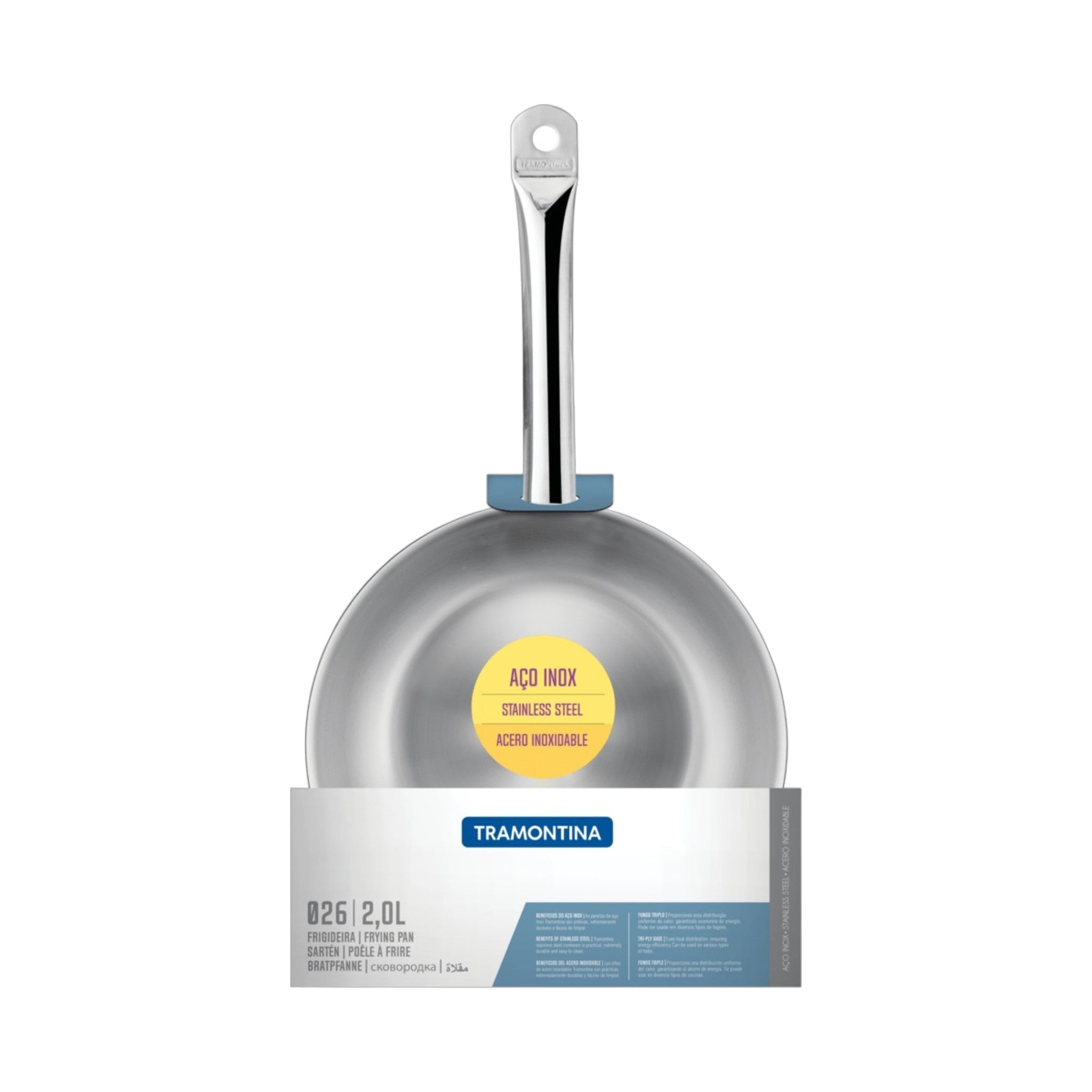 SARTEN AC/INOX 26 CM PROFESIONAL