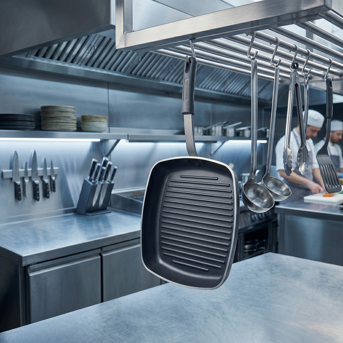 SARTEN CUADRADO GRILL PROFES 28 CM