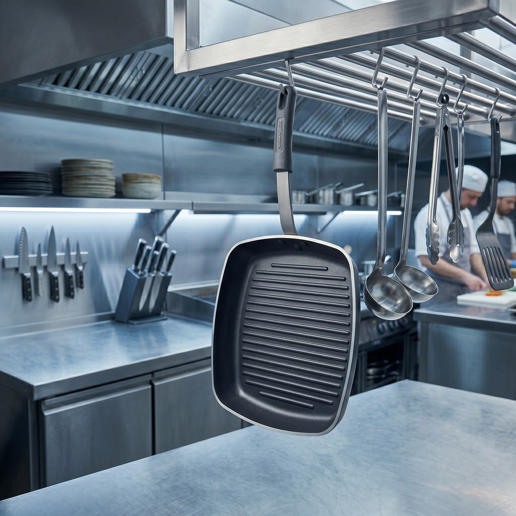 SARTEN CUADRADO GRILL PROFES 28 CM