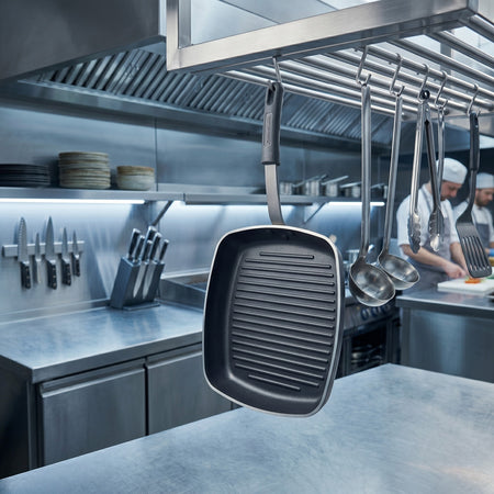 SARTEN CUADRADO GRILL PROFES 28 CM