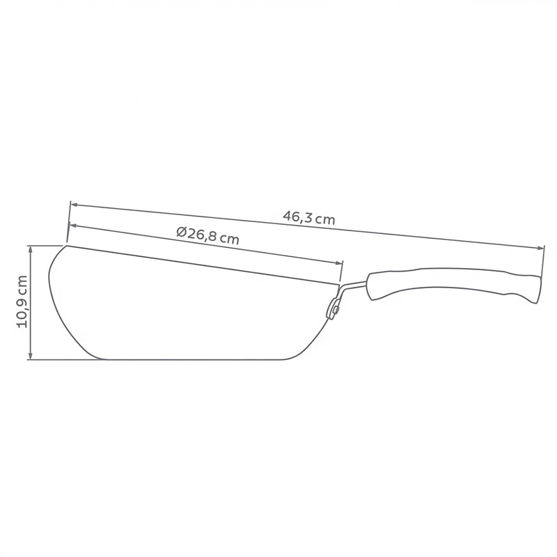 SARTEN SALTEADOR 28 CM PROFESIONAL