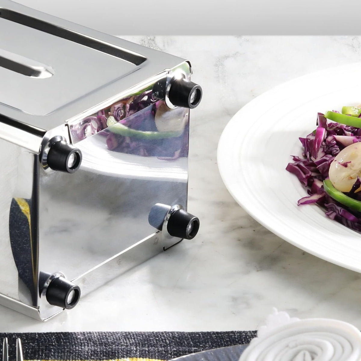 SERVILLETERO AC INOX CH BARRA