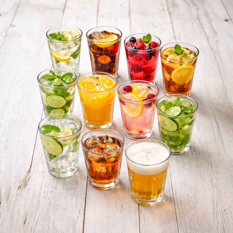 SET 12 VASOS BRISTOL 410 ML / 14 OZ