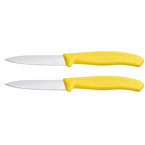 SET 2 CUCHILLO MONDADOR AMARILLO SWISS