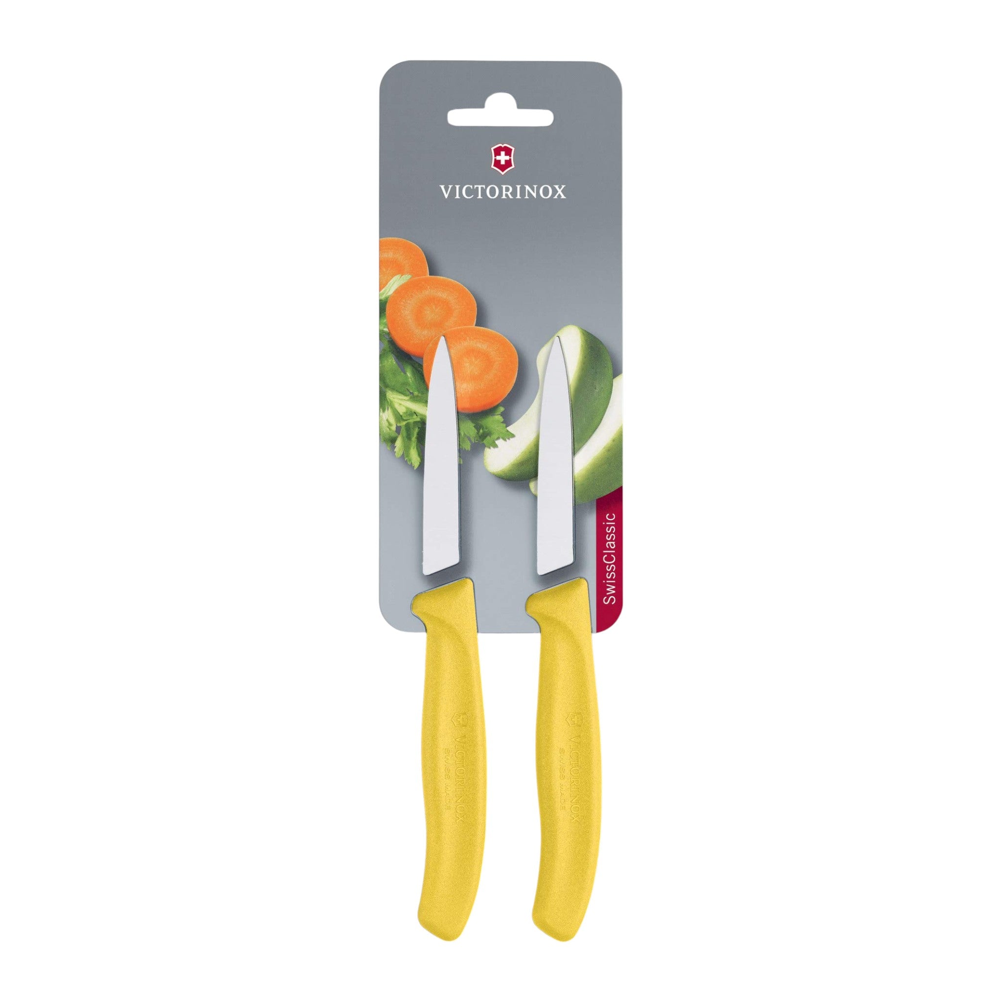 SET 2 CUCHILLO MONDADOR AMARILLO SWISS