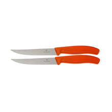 Cargar imagen en el visor de la galería, SET 2 CUCHILLO MONDADOR NARANJA DENTADO

