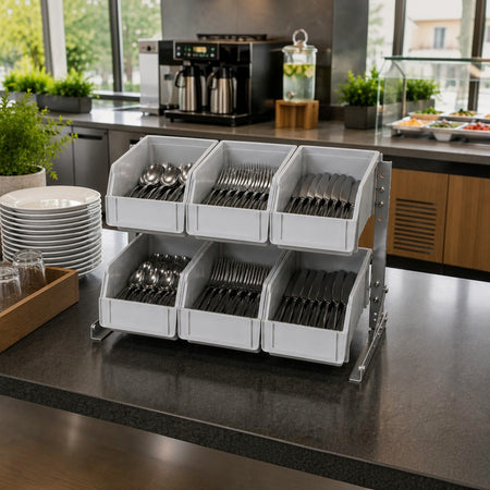 SET CAJA PARA CUBIERTOS 6 PZAS