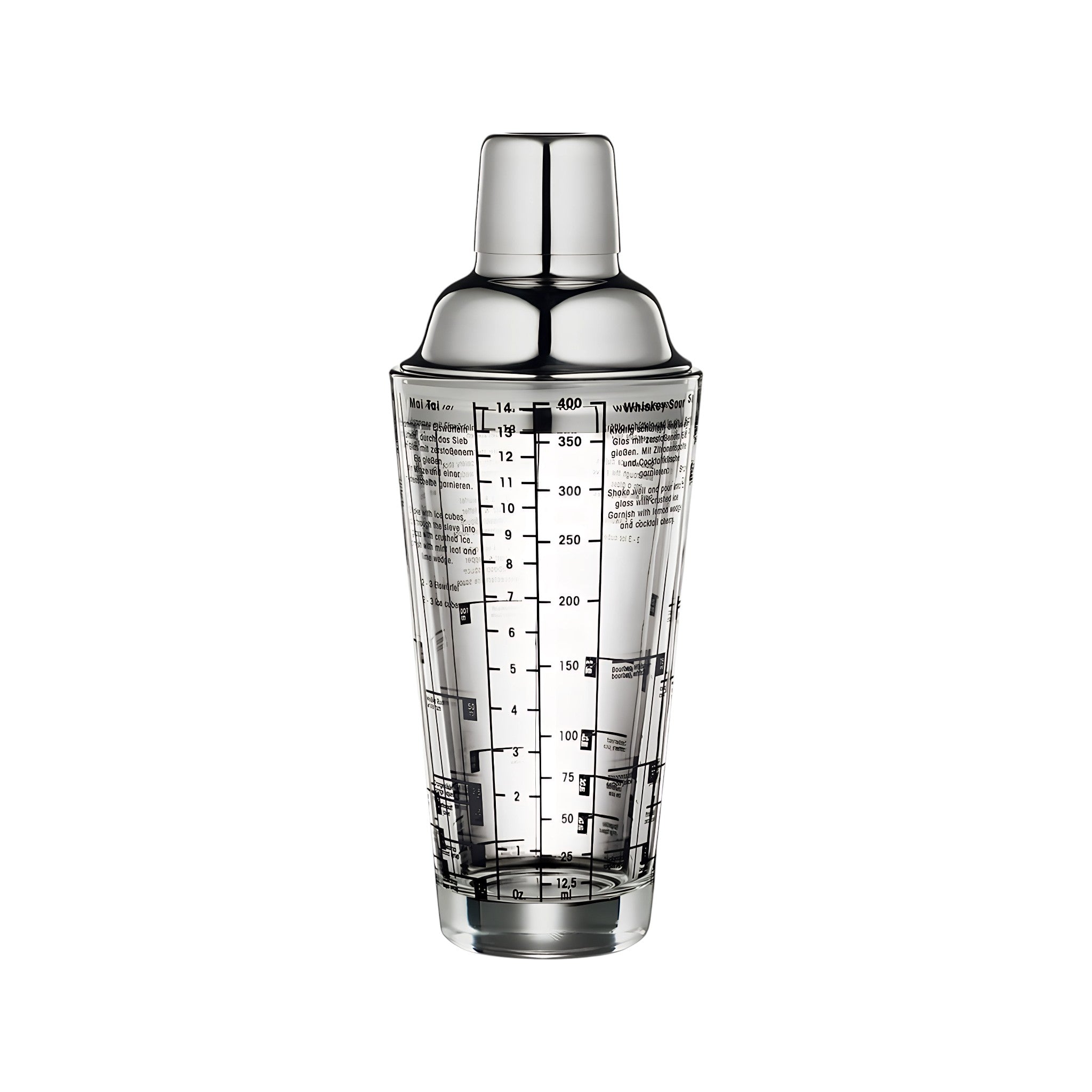 SHAKER C/VASO DE VIDRIO