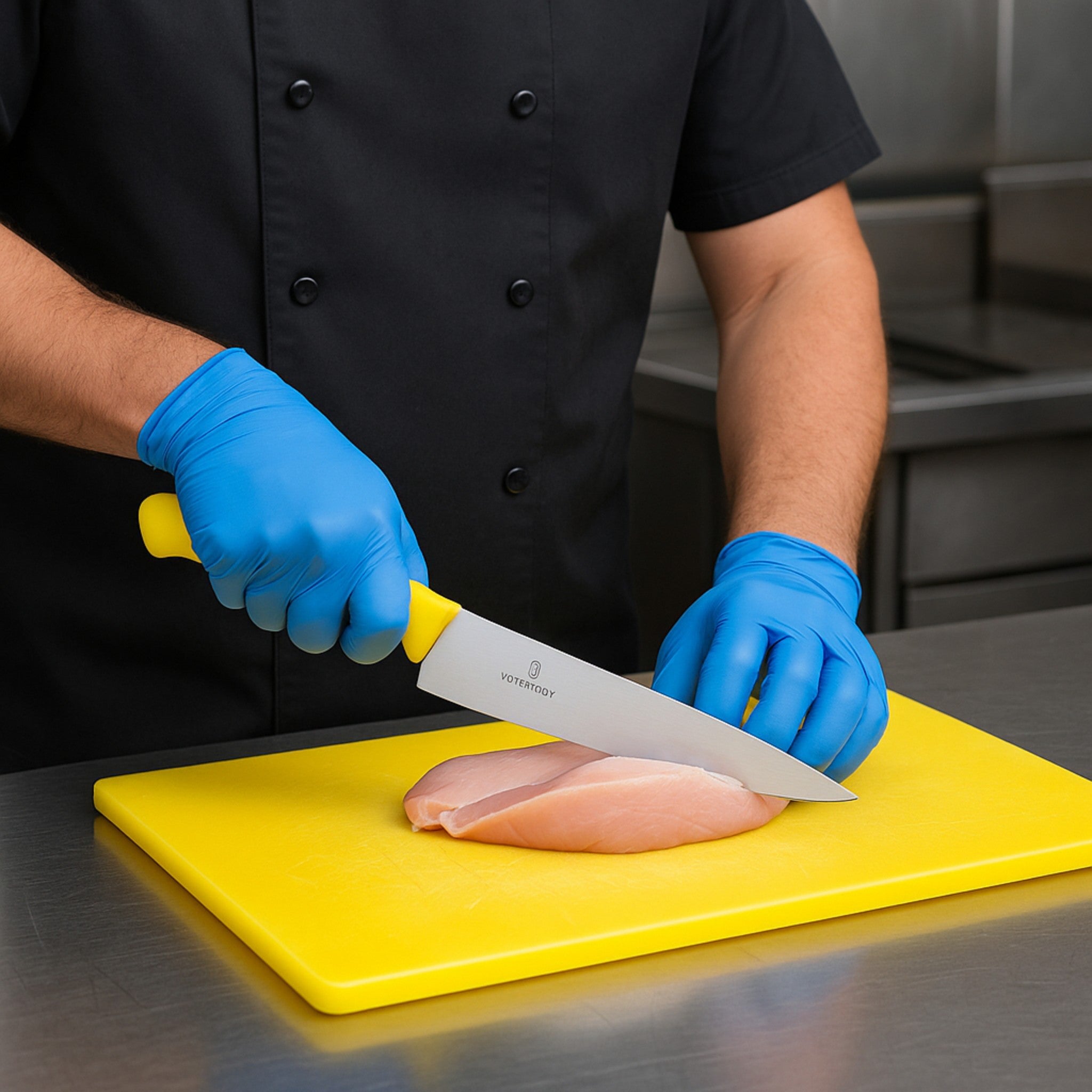 SWISS CLASSIC CUCHILLO CHEF 19 CM AMARILLO