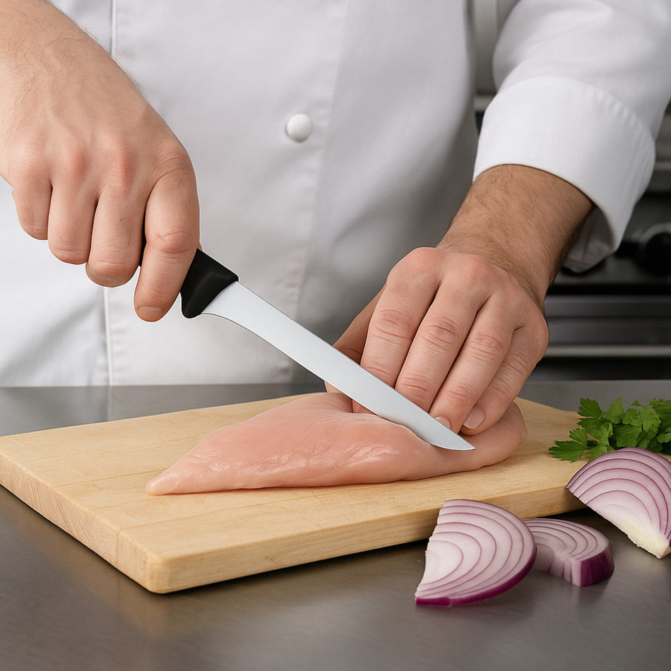 SWISS CUCHILLO DESHUESADOR 15 CM NEGRO