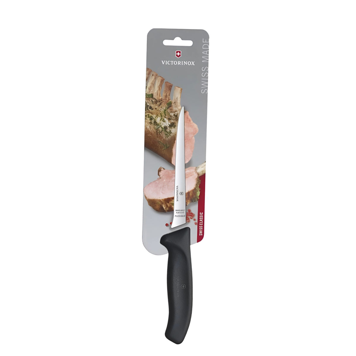 SWISS CUCHILLO DESHUESADOR 15 CM NEGRO