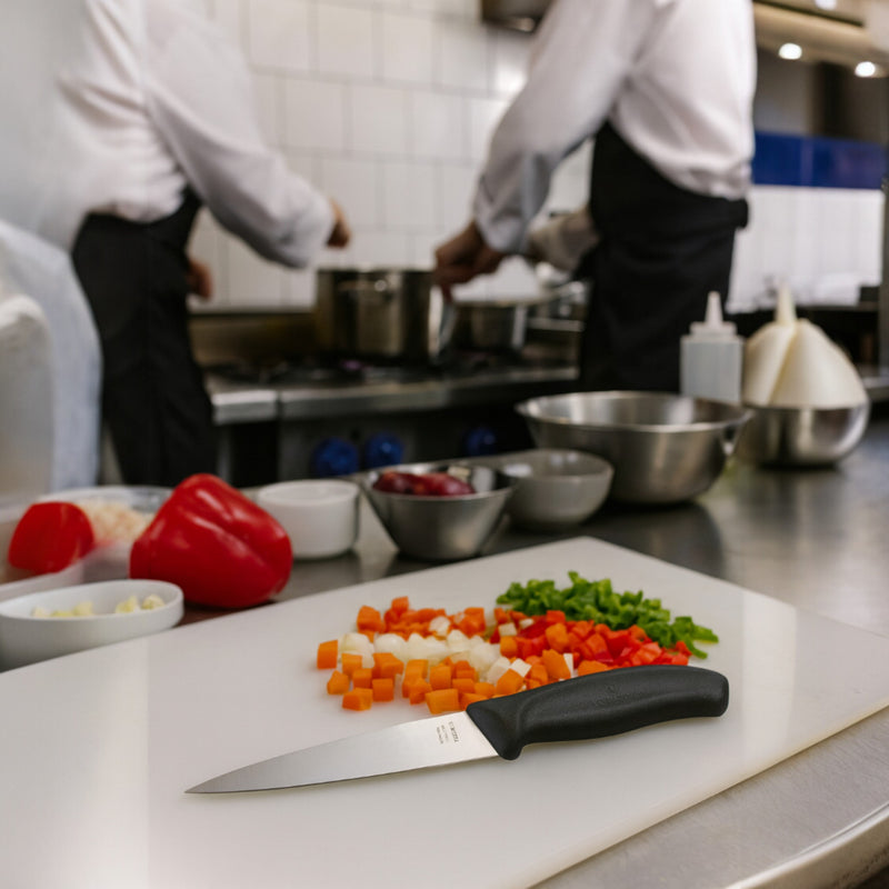 SWISS CUCHILLO FILETEADOR 16 CM NEGRO