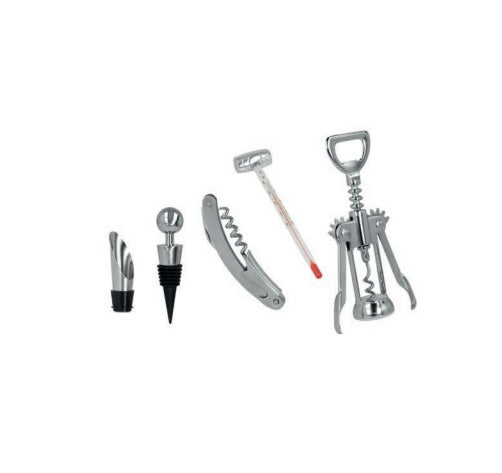 JUEGO DE VINO CABERNET METALTEX