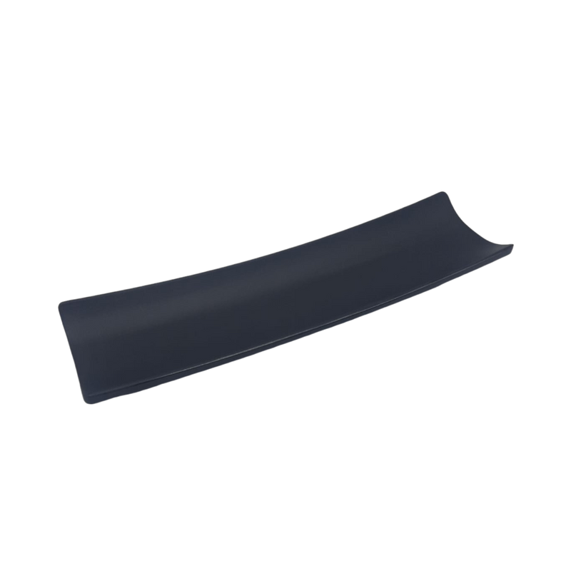 BANDEJA CANOA 31 CM NEGRO MATE