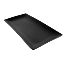 Cargar imagen en el visor de la galería, BANDEJA RECT 24x16 CM NEGRO MATE

