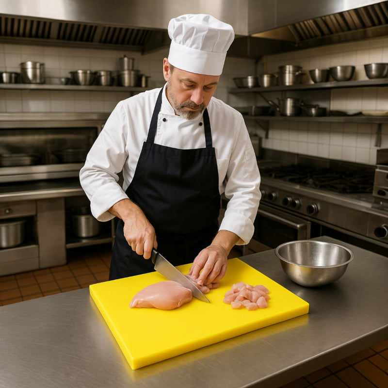 TABLA PARA PICAR 45x30x1.8 CM AMARILLO