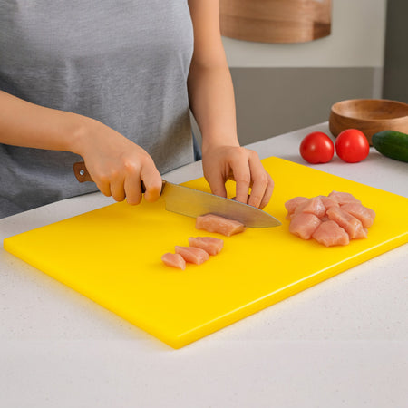 TABLA PARA PICAR 45x30x1.8 CM AMARILLO