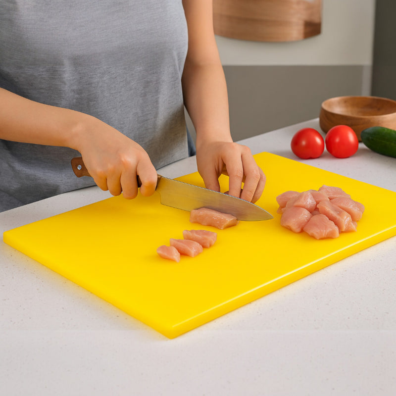 TABLA PARA PICAR 45x30x1.8 CM AMARILLO