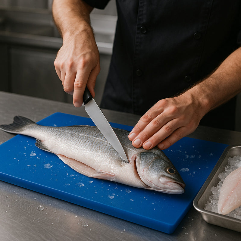 TABLA PARA PICAR 45x30x1.8 CM AZUL