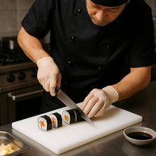 Cargar imagen en el visor de la galería, TABLA PARA PICAR 45x30x1.8 CM BLANCA
