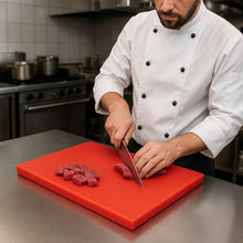 Cargar imagen en el visor de la galería, TABLA PARA PICAR 45x30x1.8 CM ROJO
