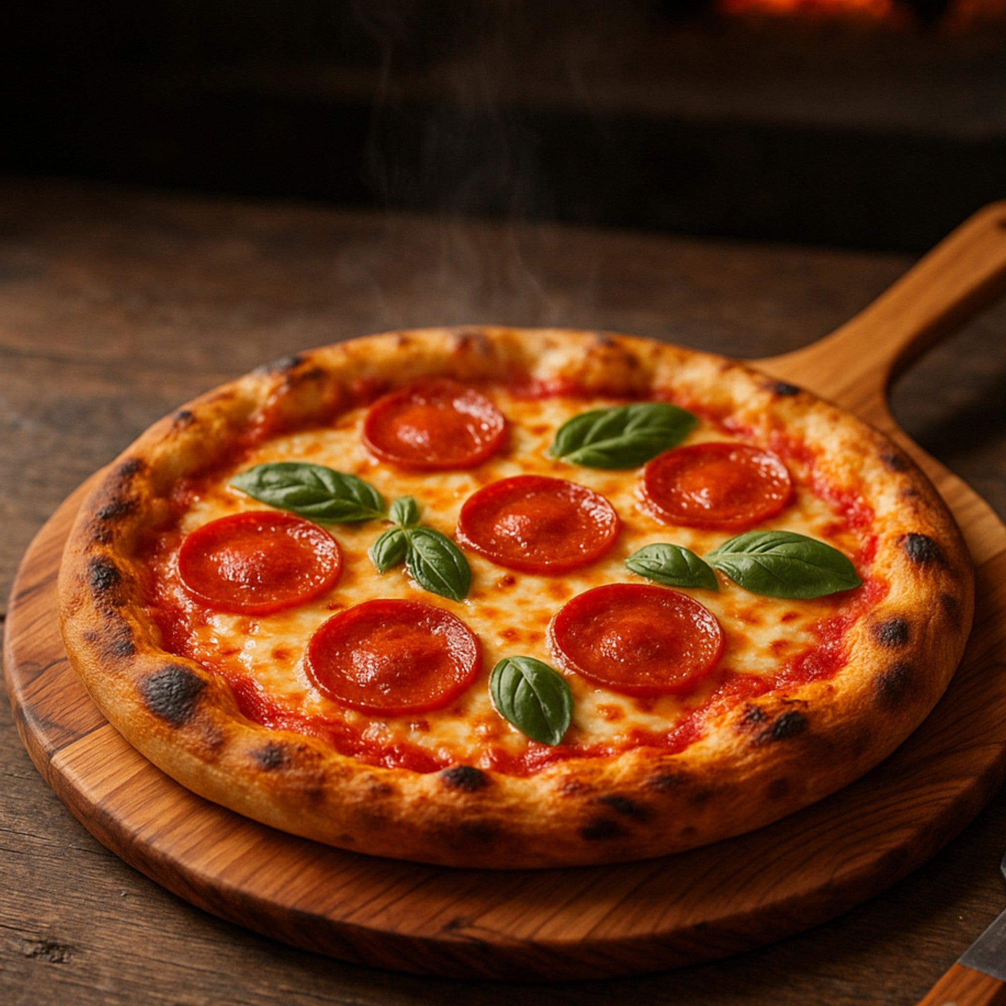 TABLA PIZZA PROVENCE RED MADERA TECA