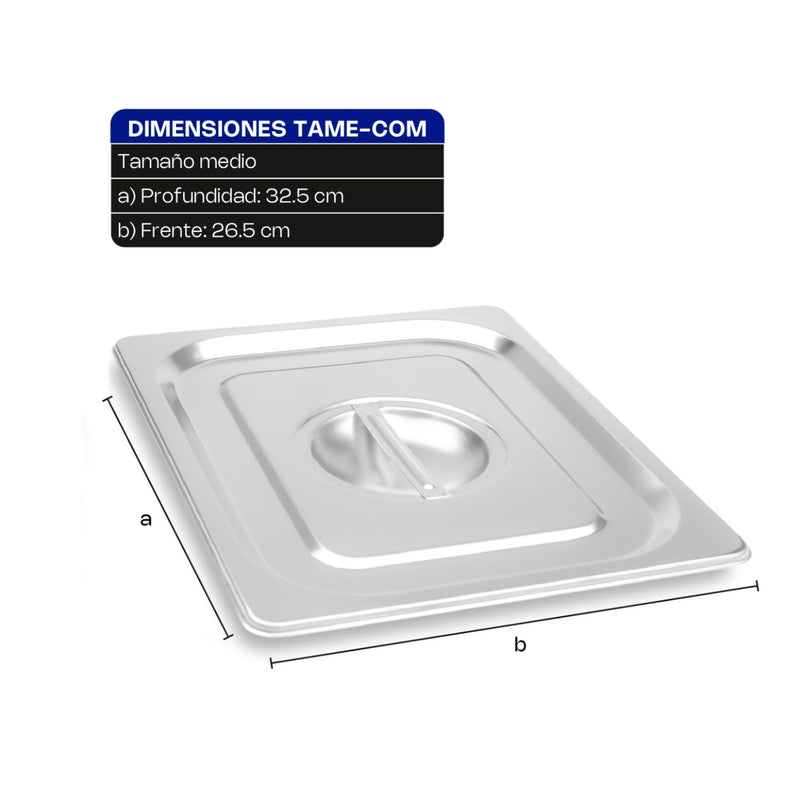 TAPA AC INOX 1/2