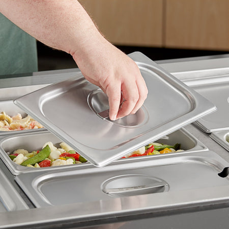 TAPA AC INOX 1/3