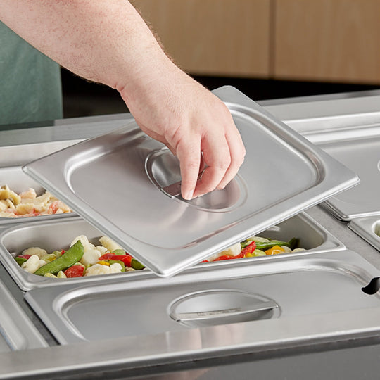 TAPA AC INOX 1/3