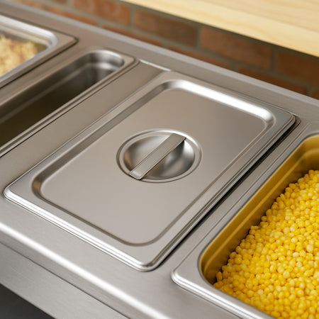 TAPA AC INOX 1/3