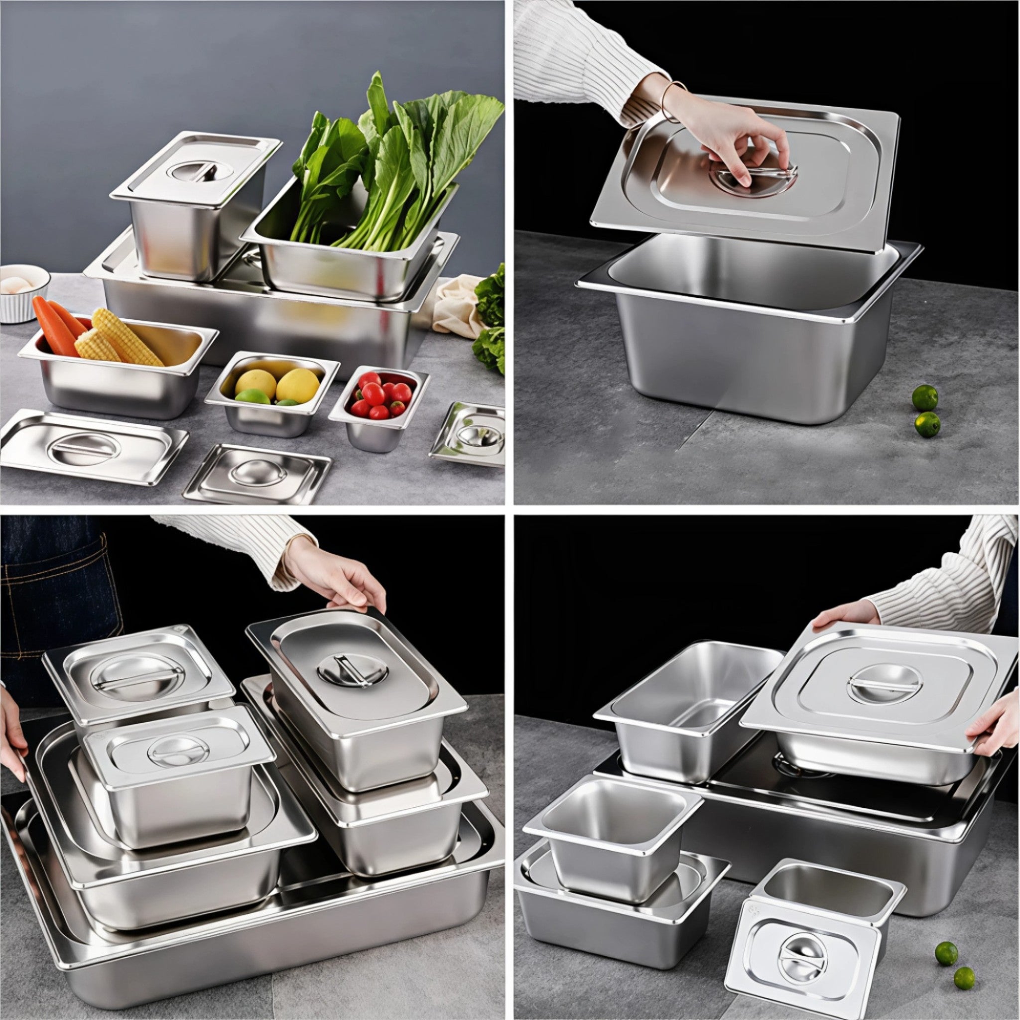 TAPA AC INOX 1/4 Caledonia