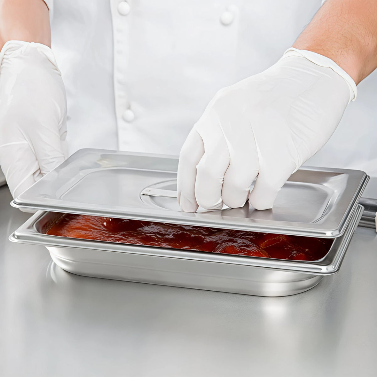 TAPA AC INOX 1/4 Caledonia