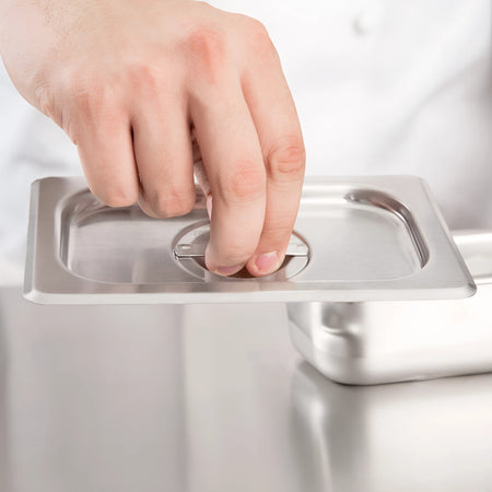 TAPA AC INOX 1/9