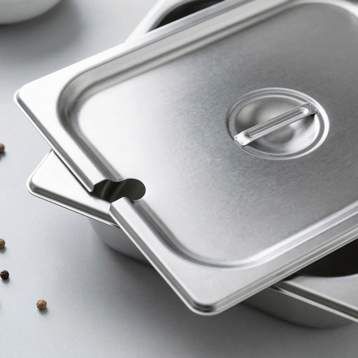 TAPA C/MUESCA 1/2 AC INOX