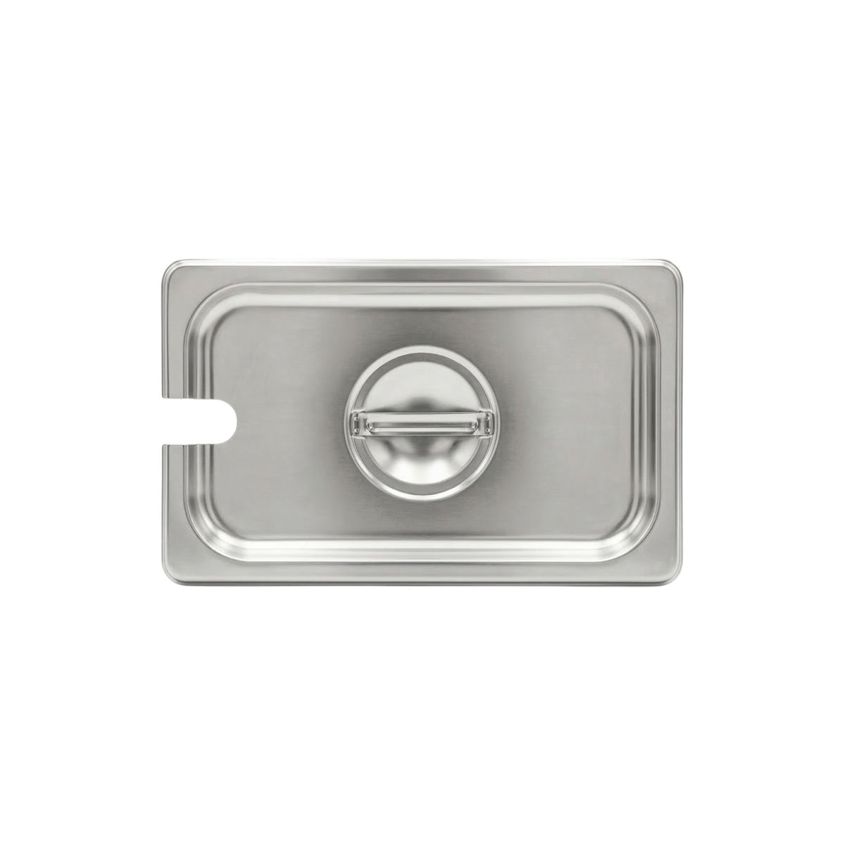 TAPA C/MUESCA 1/4 AC INOX