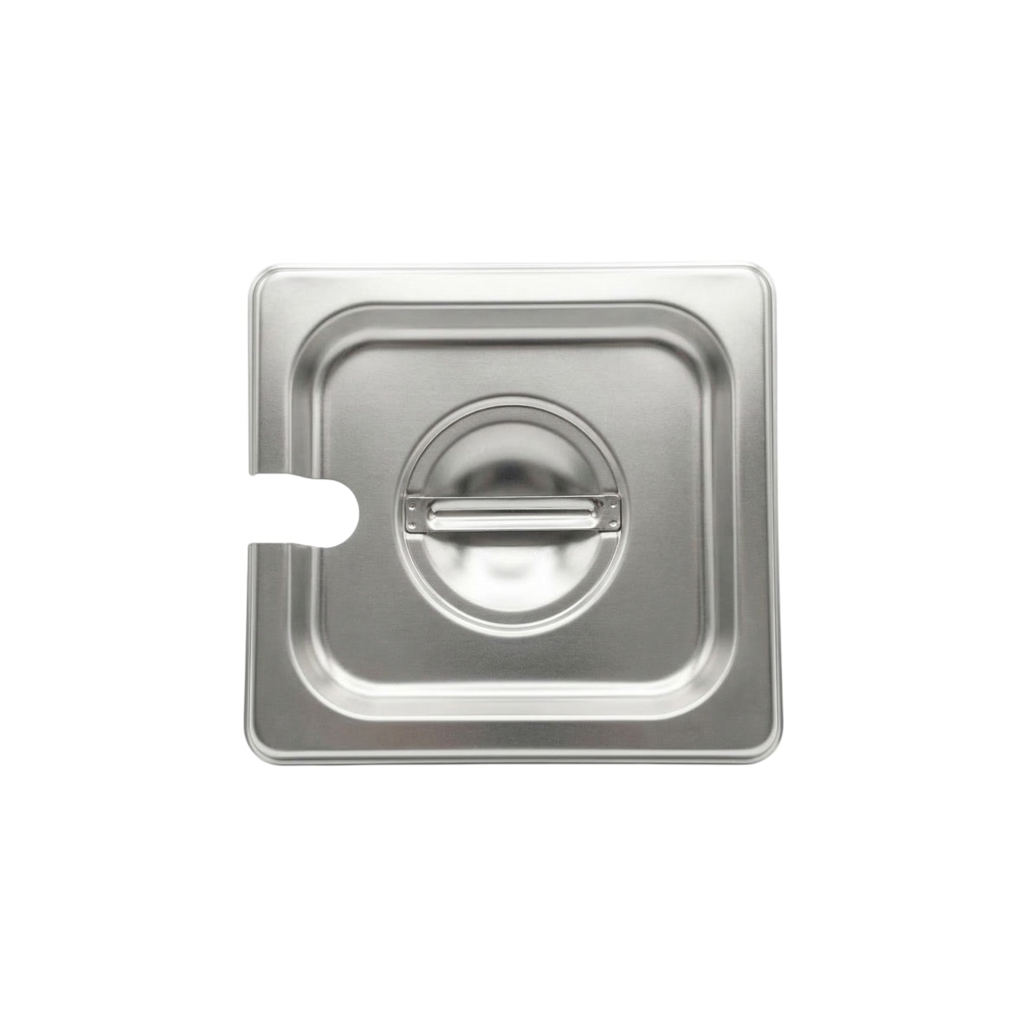 TAPA C/MUESCA 1/6 AC INOX