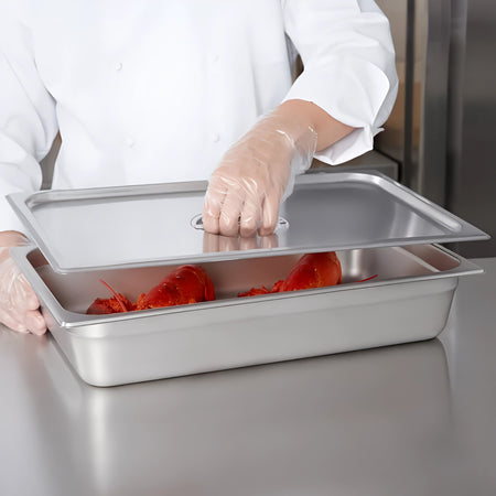 TAPA DE AC INOX 1/1  NSF