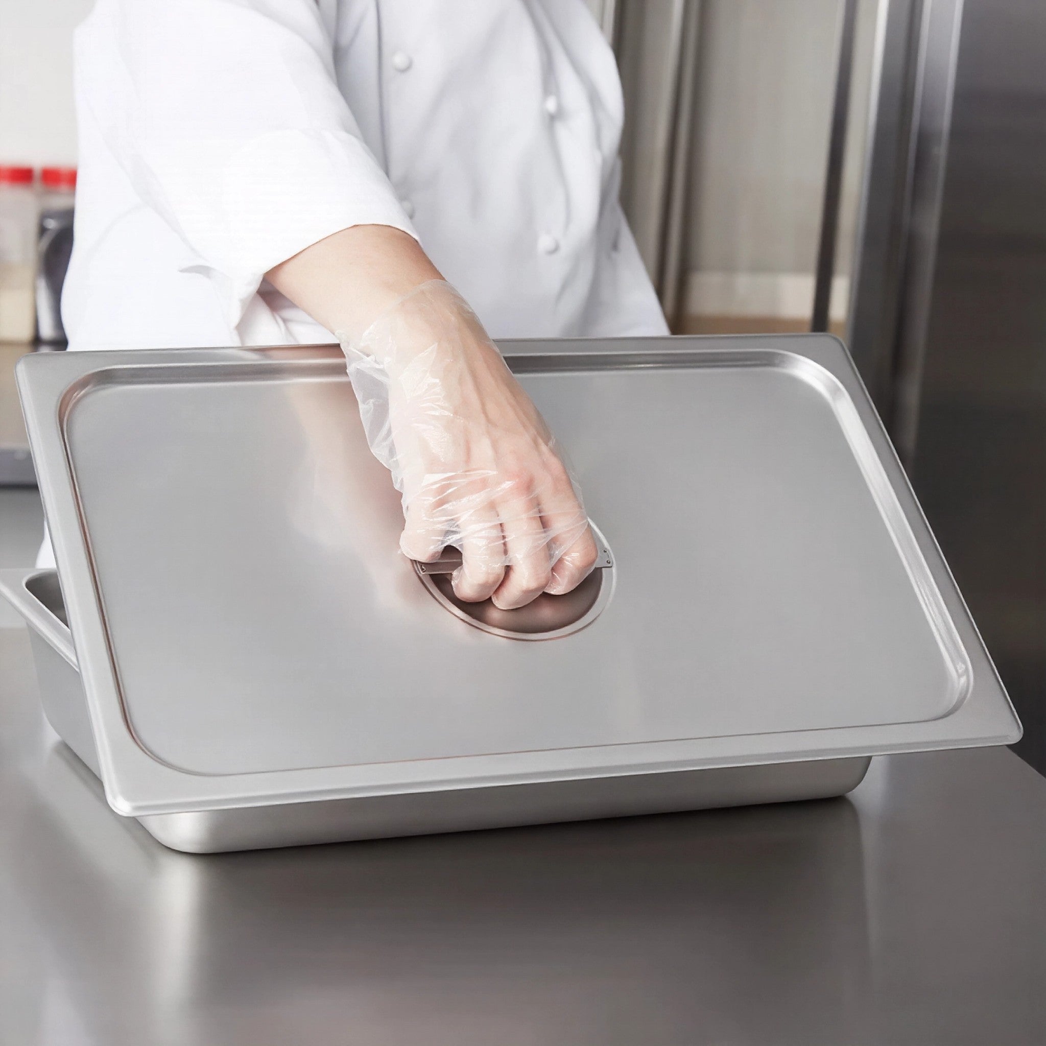 TAPA DE AC INOX 1/1  NSF
