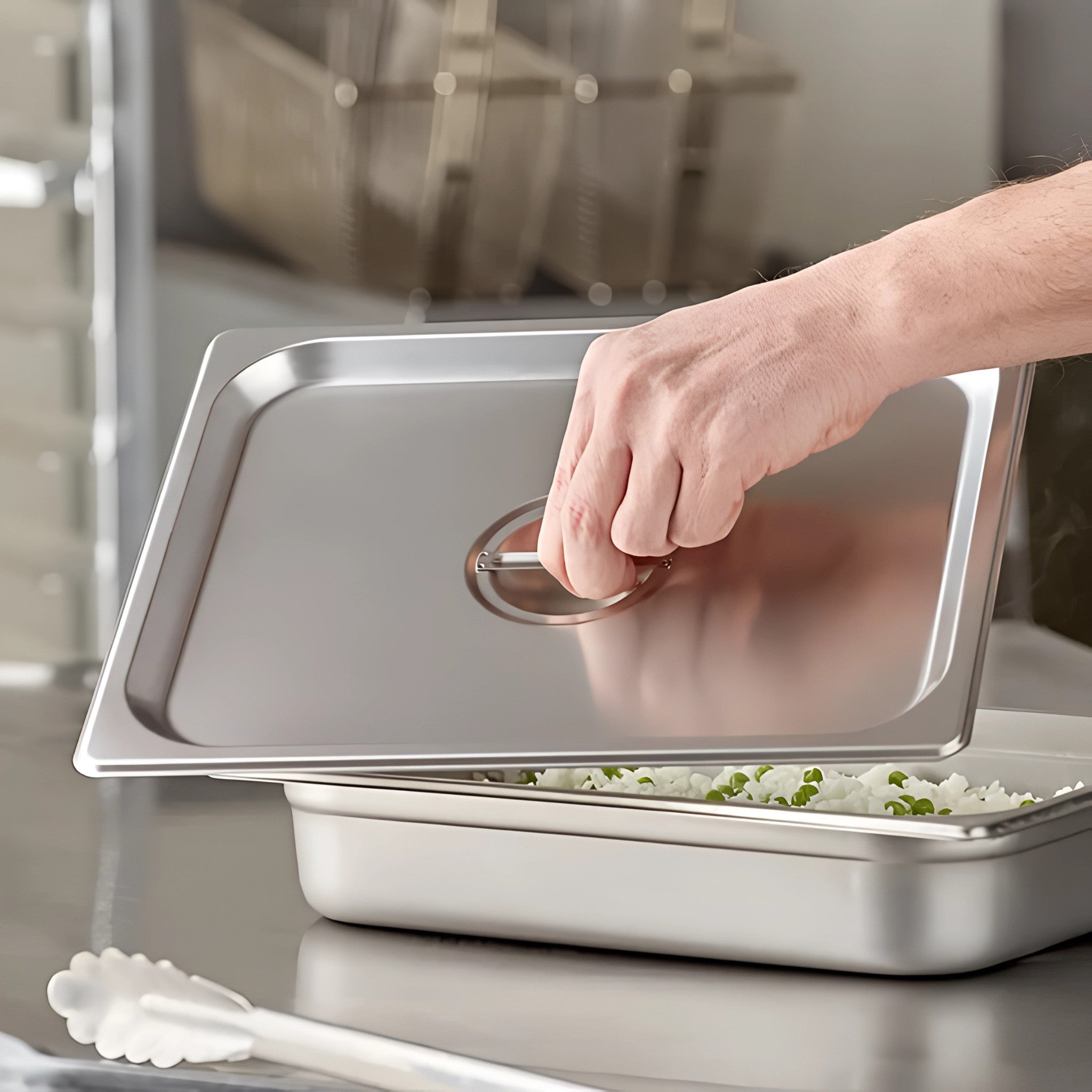TAPA DE AC INOX 1/2 NSF
