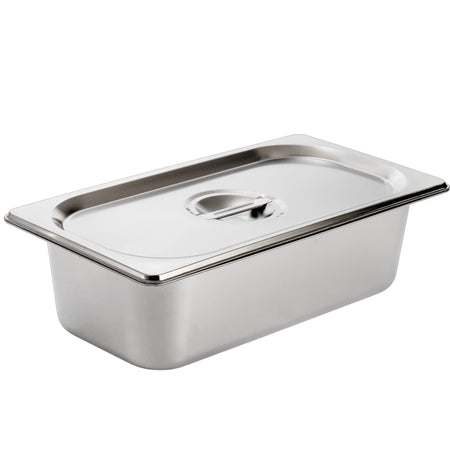 TAPA DE AC INOX 1/3 NSF