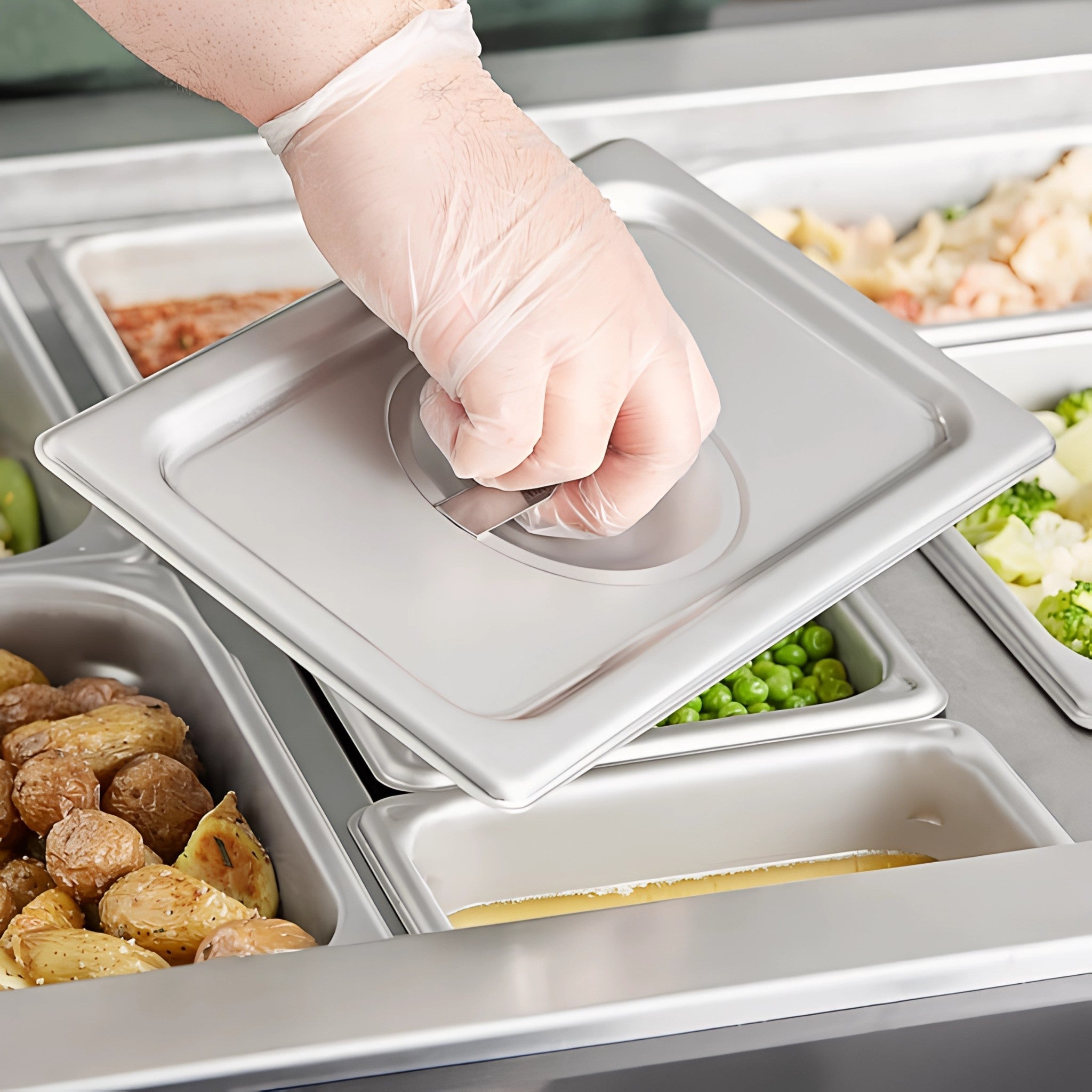 TAPA DE AC INOX 1/4  NSF