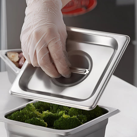 TAPA DE AC INOX 1/6  NSF