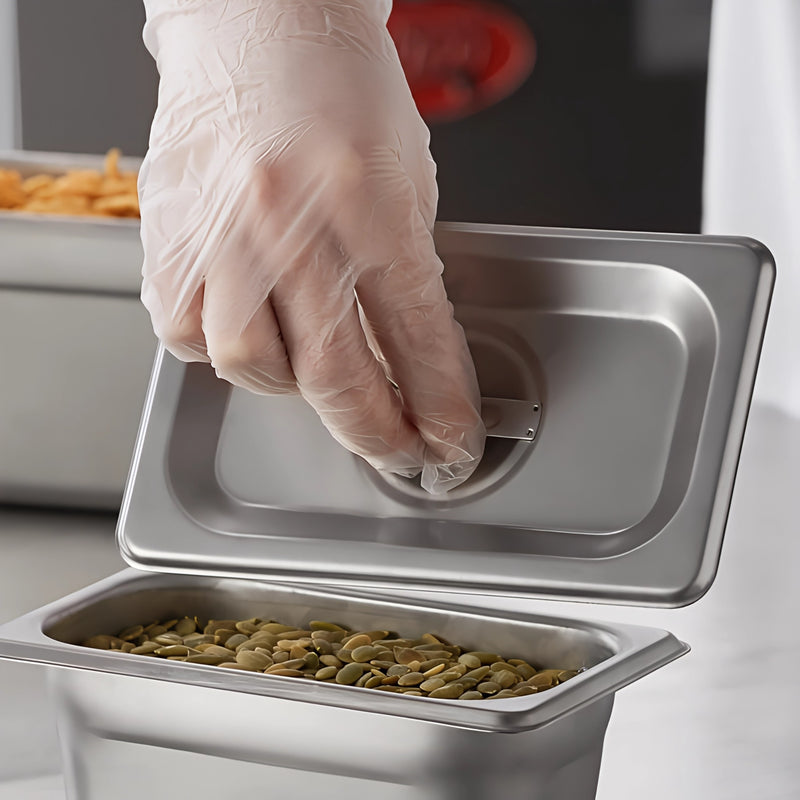 TAPA DE AC INOX 1/9  NSF