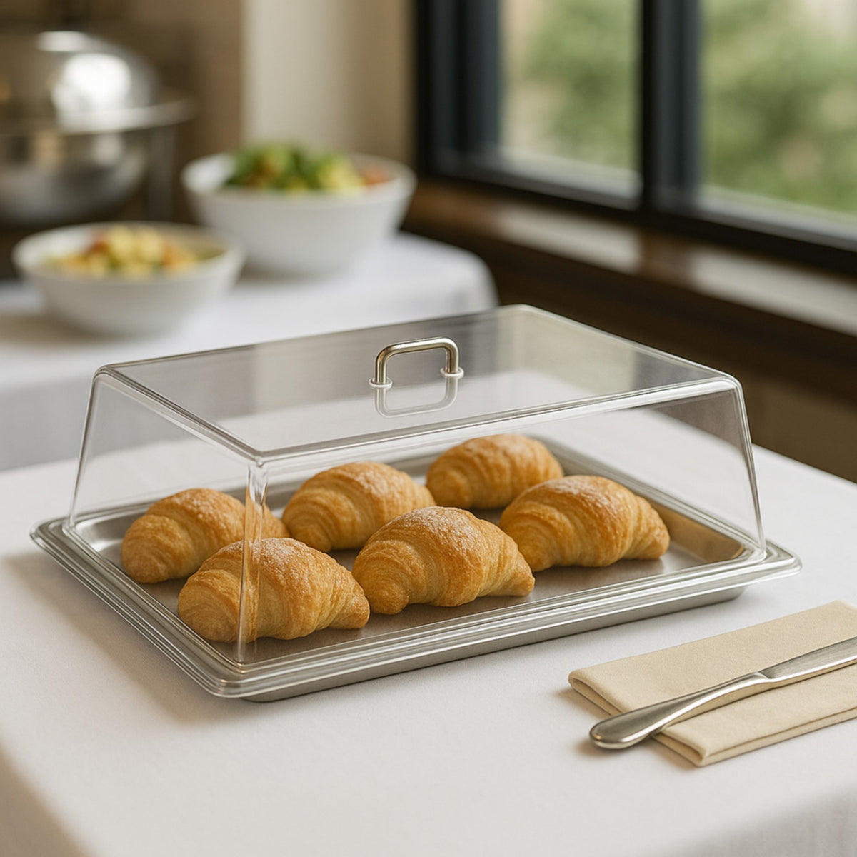 TAPA DOMO RECTANGULAR 1/1 CAMBRO