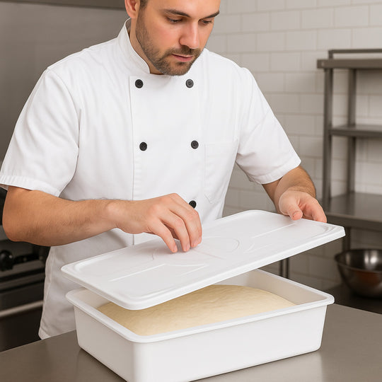 TAPA P/CAJA PARA MASA DE PIZZA 20.5 LT PP