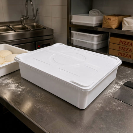 TAPA P/CAJA PARA MASA DE PIZZA 20.5 LT PP