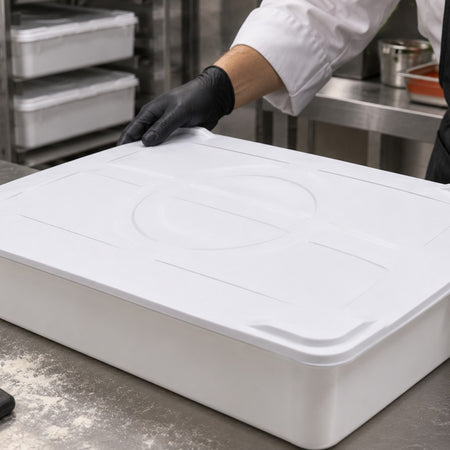 TAPA P/CAJA PARA MASA DE PIZZA 20.5 LT PP