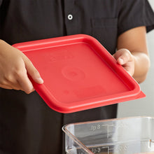 Cargar imagen en el visor de la galería, TAPA P/CONTENEDOR 06 Y 08 QT CUADRADO
