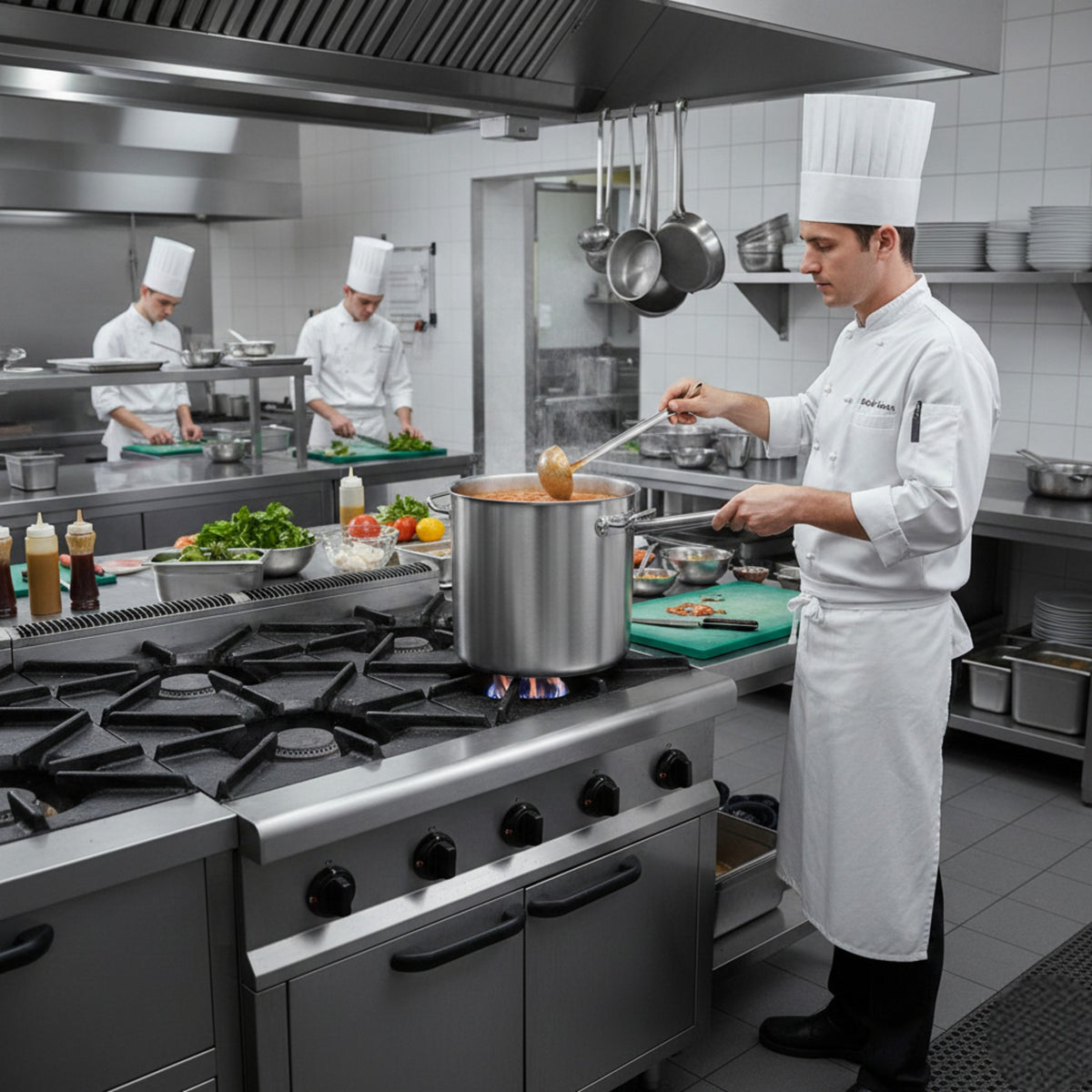 TAV OLLA DE AC INOX 12 LT C/TAPA